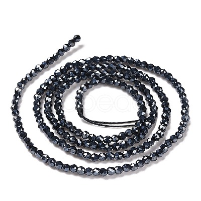 Electroplate Glass Beads Strands LS-GLAA-H021-01A-FP02-1