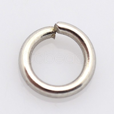 Non-Tarnish 304 Stainless Steel Open Jump Rings X-STAS-E067-08-9mm-1