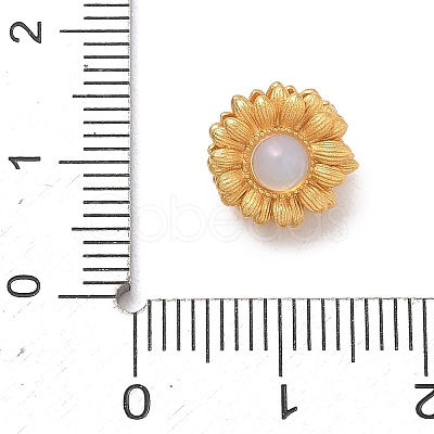 Brass Flower Beads GG-D002-12G-1