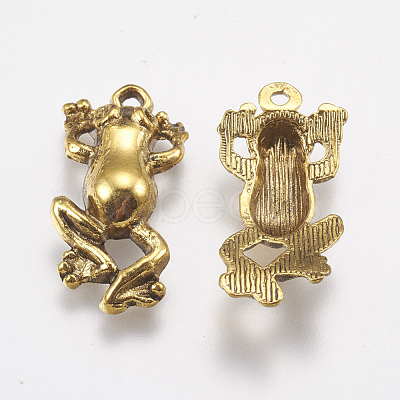 Tibetan Style Pendant Rhinestone Settings TIBE-R184-AG-LF-1