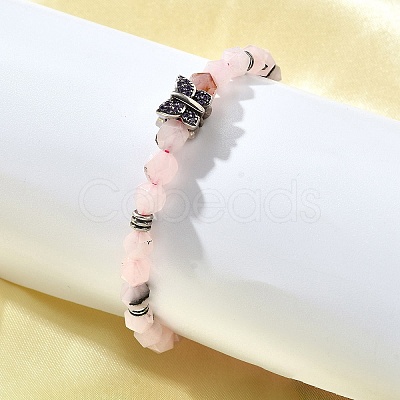 Brass Beaded Bracelets BJEW-Z094-03B-1