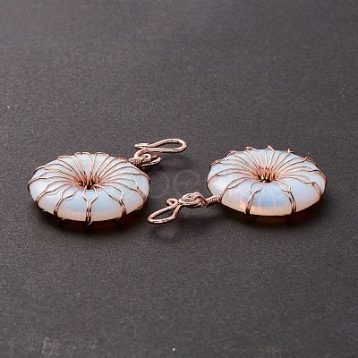 Natural & Synthetic Gemstone Big Pendants G-P459-01G-1