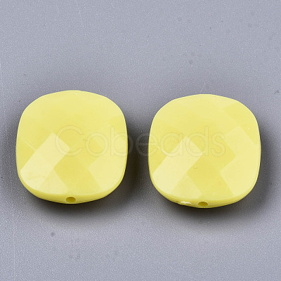 Opaque Acrylic Beads SACR-T352-05A-01-1