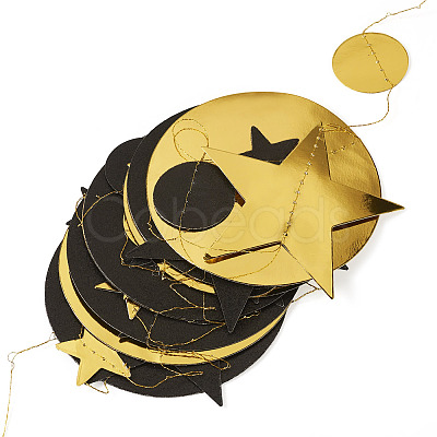 3 Bags Round & Star Paper Hanging Streamers FEPA-TA0001-03-1