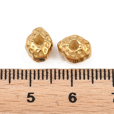304 Stainless Steel Beads STAS-D394-01C-G-1