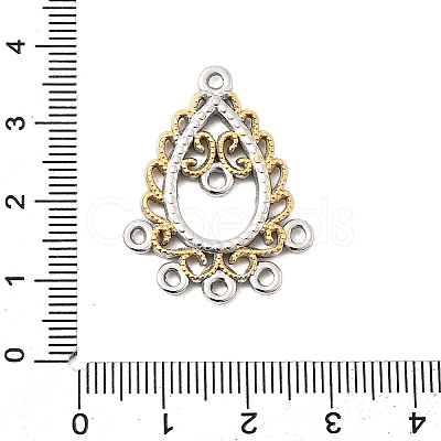 304 Stainless Steel Chandelier Component Links STAS-Q350-09GP-1
