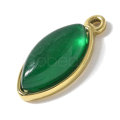 Natural Green Onyx Agate(Dyed & Heated) Pendants STAS-L277-09G-03-1