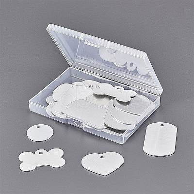 Aluminum Big Pendants ALUM-BC0001-38-1