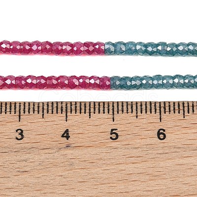 Cubic Zirconia Beads Strands ZIRC-P125-2x3mm-34-1