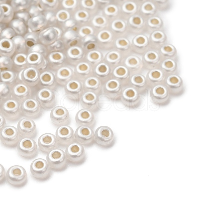 10G Silver Lined Glass Seed Beads SEED-L013-01A-1