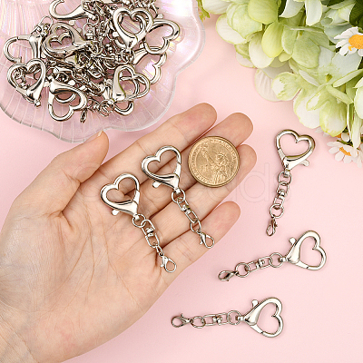20Pcs Alloy Swivel Clasps FIND-SP0004-29P-1