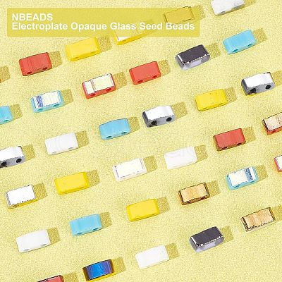 600Pcs 12 Colors Opaque Glass Seed Beads SEED-NB0001-67-1