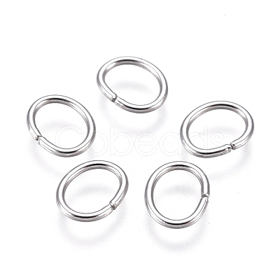 Tarnish Resistant 304 Stainless Steel Jump Rings STAS-F250-11P-L-1