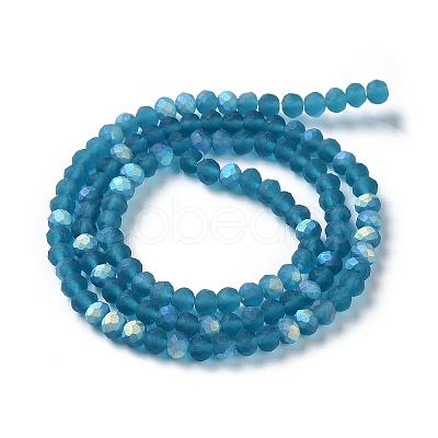 Imitation Jade Glass Beads Strands EGLA-YW0003-19B-24-1