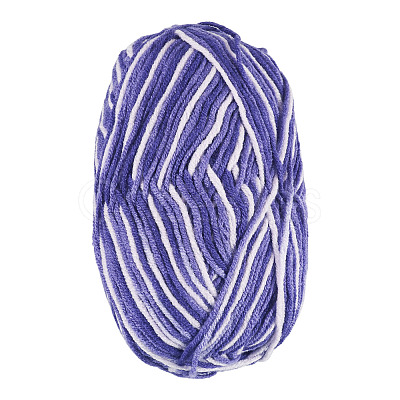 Light Gradient Segment Dyed Polyester Yarn DIY-TADJ0002-005I-1