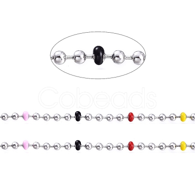 304 Stainless Steel Ball Chains CHS-K009-03P-1