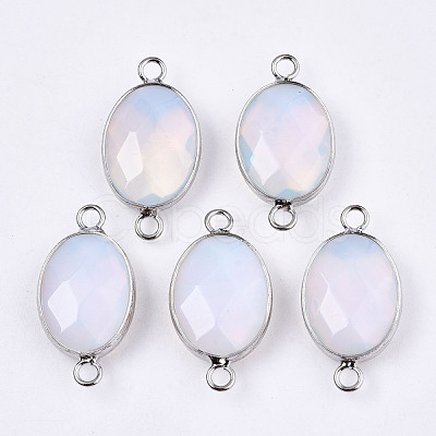 Synthetic Opalite Links/Connectors G-T131-102-34-1