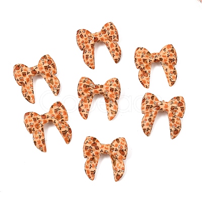 Autumn Food Grade Eco-Friendly Printed Silicone Beads SL-CBA2E0D-02-1