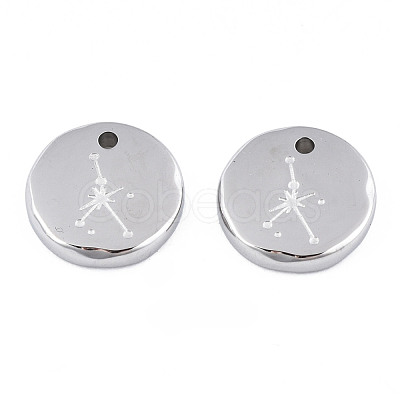 Non-Tarnish 316 Surgical Stainless Steel Charms STAS-S116-418I-P-1