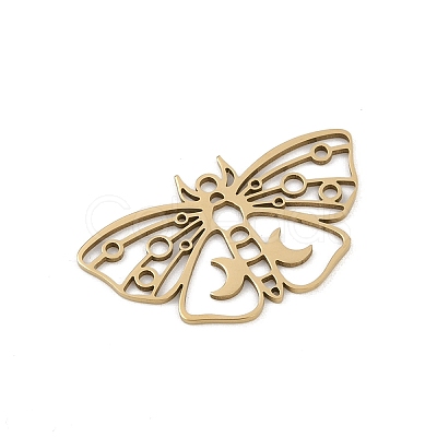 201 Stainless Steel Pendants STAS-U052-03B-G-1