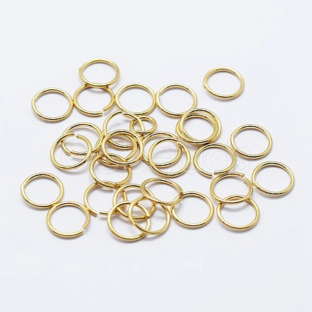 925 Sterling Silver Open Jump Rings LS-STER-F036-02G-0.4x5mm-1