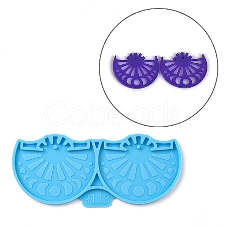 DIY Pendant Silicone Molds DIY-F142-02G-1