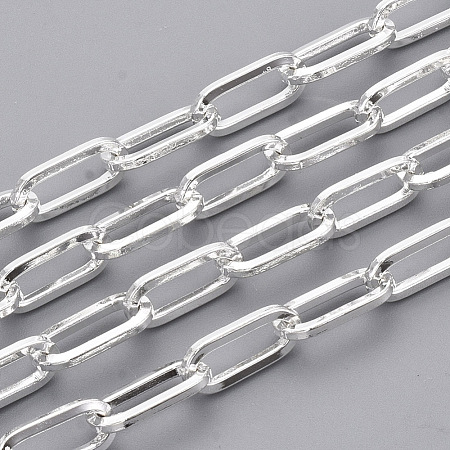 Unwelded Iron Paperclip Chains CH-S125-02F-S-1