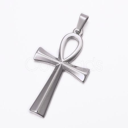 Non-Tarnish 304 Stainless Steel Pendants STAS-H384-05P-1