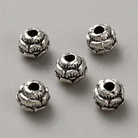 Tibetan Style Alloy Spacer Beads FIND-CJC0024-09E-1