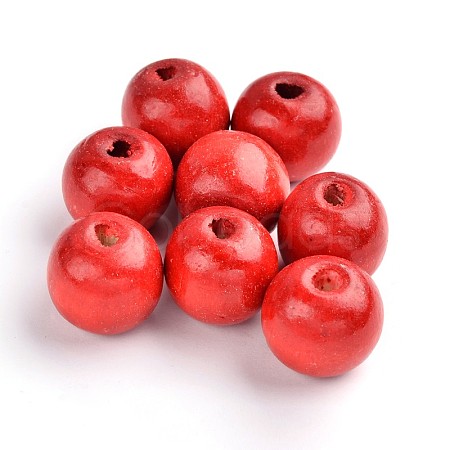 Natural Maple Wood Beads TB20mmY-1-1