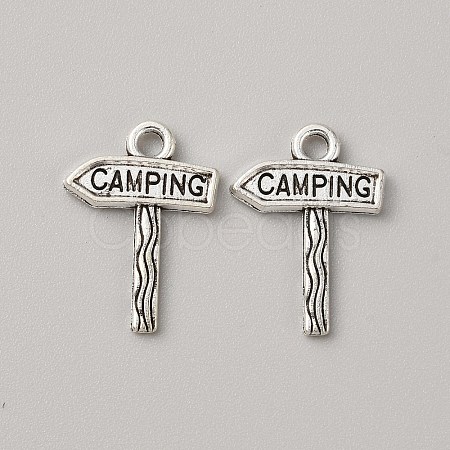Alloy Pendants PALLOY-WH0107-10AS-1