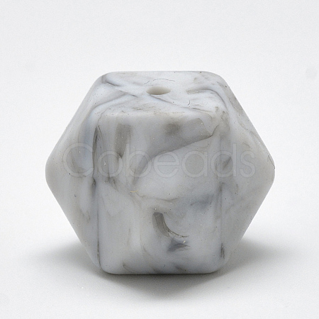 Food Grade Eco-Friendly Silicone Focal Beads SIL-Q009B-00-1