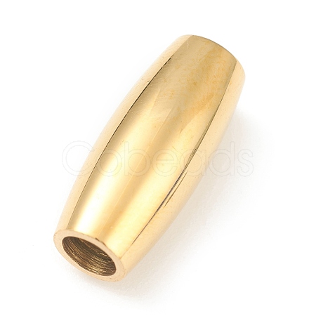 Ion Plating(IP) 304 Stainless Steel Magnetic Clasps STAS-O148-08C-G-1