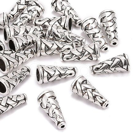 Tibetan Style Alloy Bead Cone LS-TIBEB-00821-AS-R-1