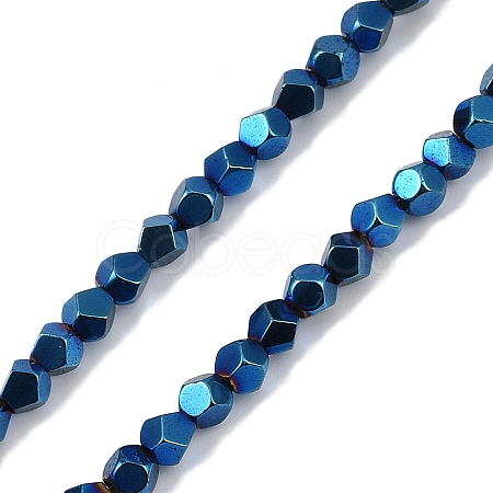 Electroplated Synthetic Non-magnetic Hematite Beads Strands G-A234-G03-01A-1