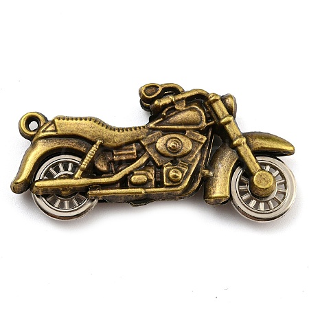 Tibetan Style Alloy Pendants FIND-C052-04AB-1