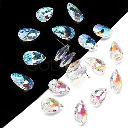 Glass Pendants LS-GLAA-22X13-28AB-1
