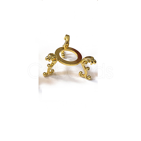 Alloy Crystal Ball Base Display Stand WICR-PW0001-15A-G-1