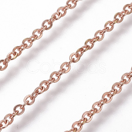 304 Stainless Steel Cable Chains CHS-E018-11RG-1