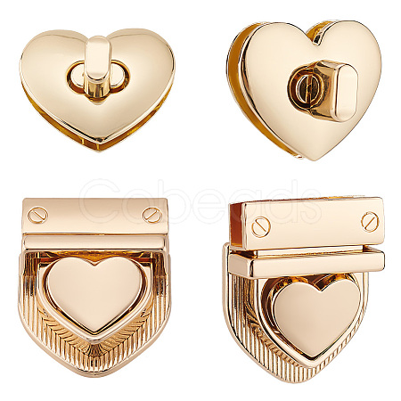 2 style Iron & Alloy Twist Bag Lock Purse Catch Clasps FIND-WR0008-82-1