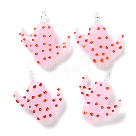 Handmade Lampwork Pendants LAMP-S068-01E-1