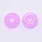 Opaque Resin Linking Rings, Imitation Donut, for DIY Accessories, Orchid, 16x5.5mm, Inner Diameter: 5mm