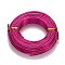 Aluminum Wire, Bendable Metal Craft Wire, Flexible Craft Wire, for Beading Jewelry Craft Making, Fuchsia, 12 Gauge, 2.0mm, 55m/500g(180.4 Feet/500g)