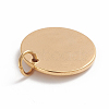 Ion Plating(IP) 304 Stainless Steel Pendants X-STAS-E486-10G-3