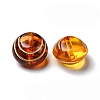 Imitation Amber Transparent Acrylic Beads X-MACR-D071-02E-4