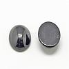 Natural Black Stone Cabochons G-R415-18x25-46-2