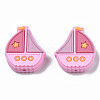 Food Grade Eco-Friendly Silicone Focal Beads SIL-N002-12-4