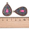 Tibetan Style Alloy Pendants AL-CBA606A-12-3