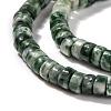 Natural Green Spot Jasper Beads Strands G-F631-A18-2
