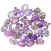 Alloy Rhinestone/Resin European Beads MPDL-SC0001-11C-1